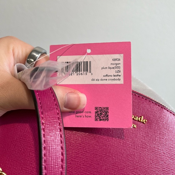 NWT Kate Spade New York Morgan Saffiano Leather Double Zip Purse - Picture 7 of 7